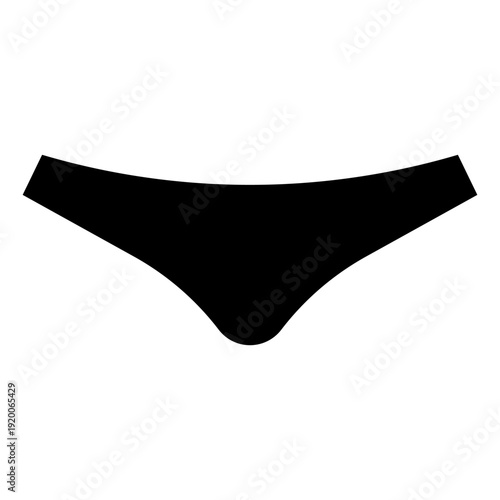 Underpants icon vector. Underwear  Illustration sign. Drawers symbol. pants logo.