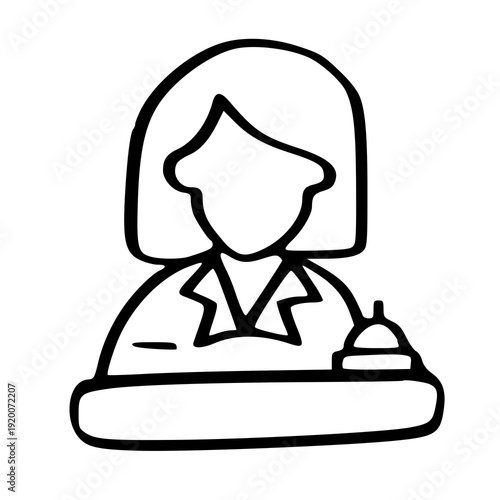 receptionist icon