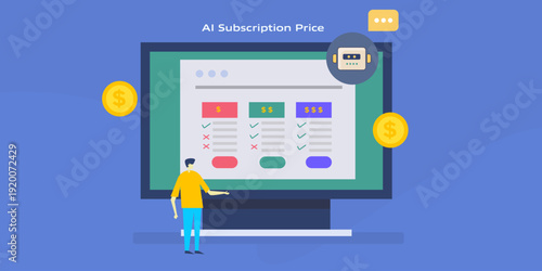 Enterprise AI assistant optimize website product and subscription model pricing structure based on predictive analytics and operational scalability. 