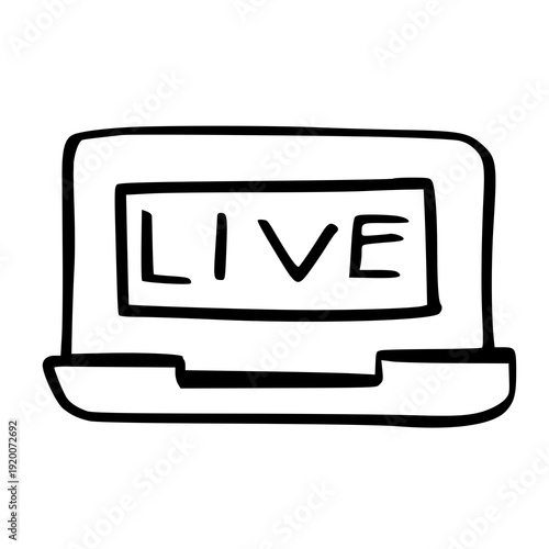 live streaming icon