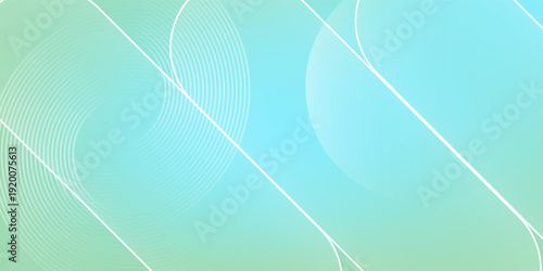 Abstract Pastel Gradient Background With Diagonal White Lines And Circular Ripple Minimal Design