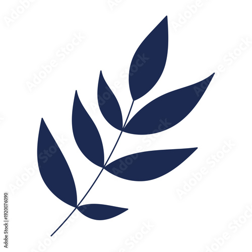 Elegant Botanical Leaf Design