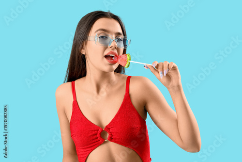 Beautiful sexy young woman ...