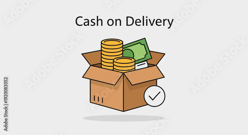 Cash on Delivery Payment Method for Online Shopping.