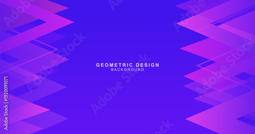 三角形で組み合わせた幾何学的な背景素材