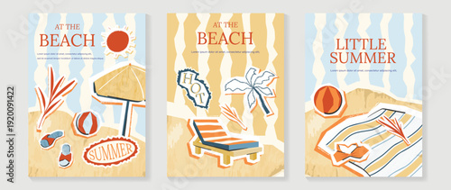 Italy summer party invitation card vector. Italian poster with lemon, leaves, lobster, wine, cheese, tomato, crab, shell in line art. Design for wedding card, greeting card, cover, poster.