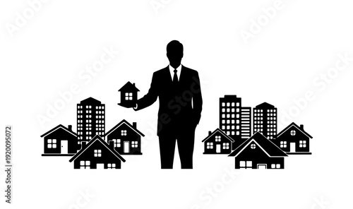 Real Estate Agent with Property Models