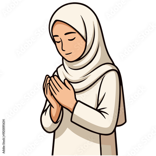 woman praying