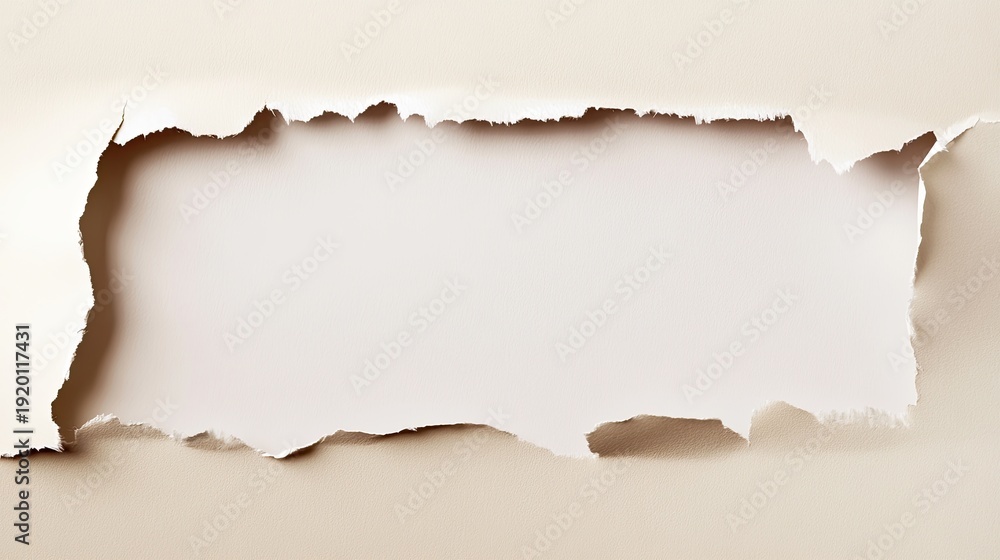 Fototapeta premium Blank window for product showcases, Rectangular opening revealing empty space for branding, Fragmented window opening showing unfilled interior area intended for product demonstrations and labels