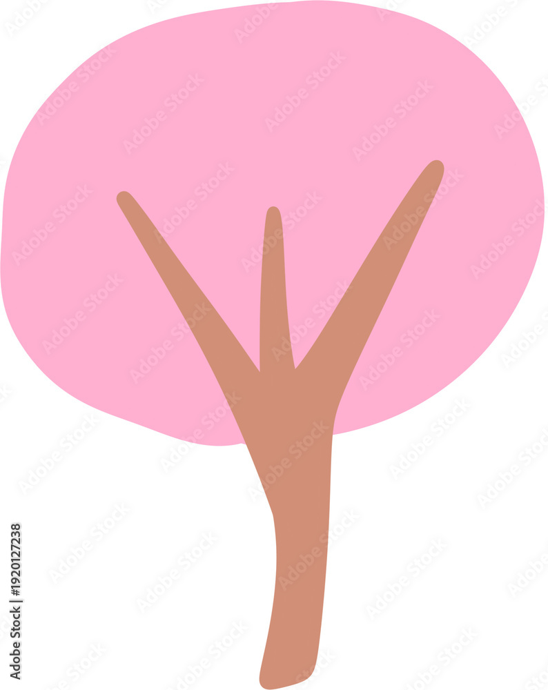 Obraz premium Spring illust calligraphy