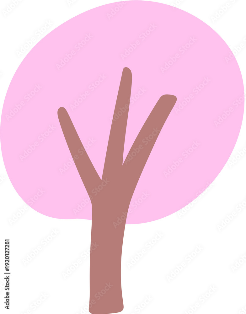 Obraz premium Spring illust calligraphy