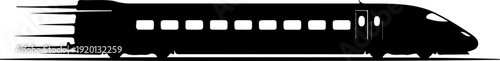 Bullet Train Speed silhouette