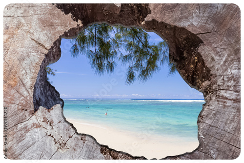 Lagon de saint-Gilles, île de la Réunion 