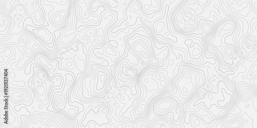 Monochrome Terrain Elevation Topographic Lines Seamless Pattern Featuring Flowing Geographic Contours
Retro Adventure Map Design with Natural Landscape Height Mapping Illustration