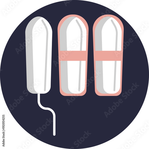 Represents periods and normalizes menstruation as a natural part of life and women’s health.