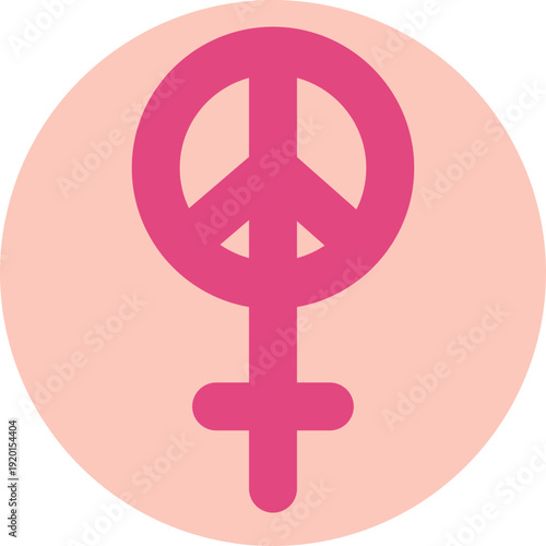 An icon that stands for the feminist movement and empowerment.