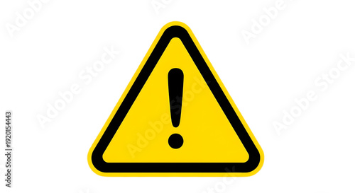 Warning Sign Symbol, Caution Icon, Exclamation Mark