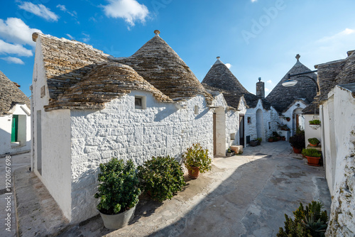The fairytale trulli houses of Alberobello, Italy