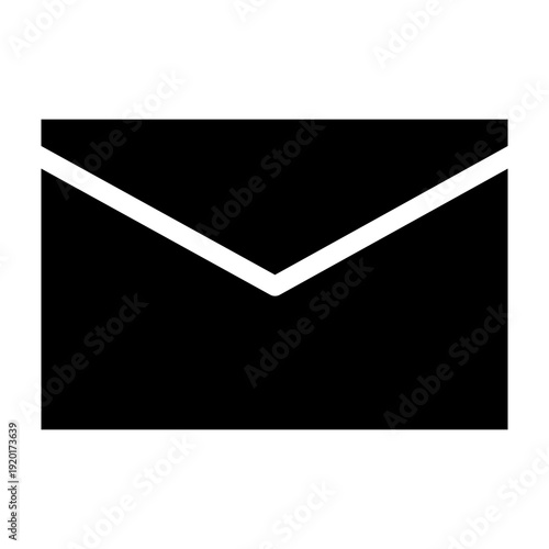 Email Vector Glyph Icon Design