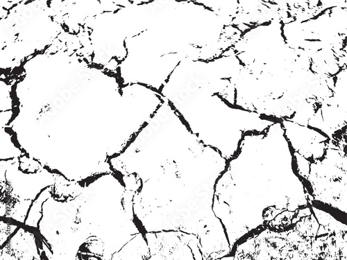 Cracked and dried surface resembling parched earth or ancient pottery fragments.