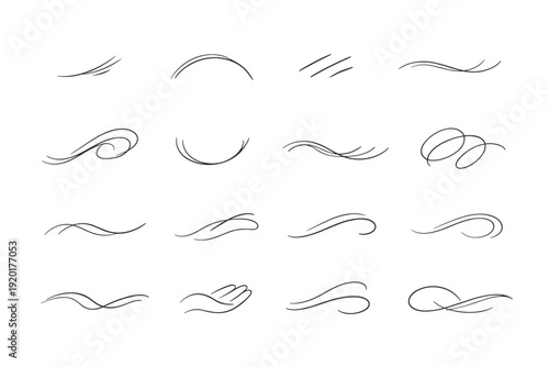 Loose flick path freehand slow dash image movement generation icon vector simple