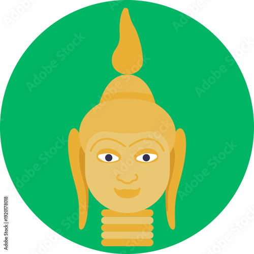 A symbol of Thailand’s spiritual heritage, representing the Buddha and the country’s strong connection to Buddhism.