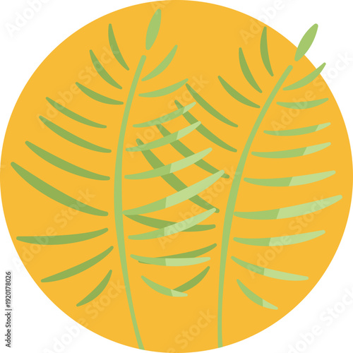 Represents nature and tropical landscapes, highlighting Thailand’s lush jungles, palm trees, and rich greenery.