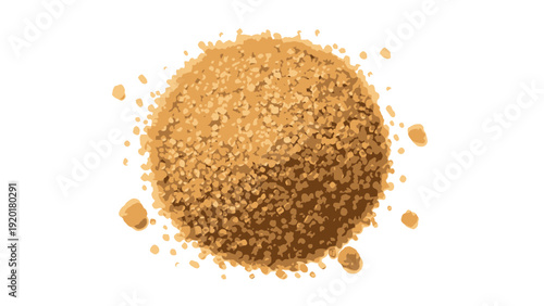 cumin seeds isolated on white background