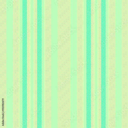 Gational vertical seamless vector, vogue stripe lines background. Classic fabric pattern texture textile in light and teal colors.