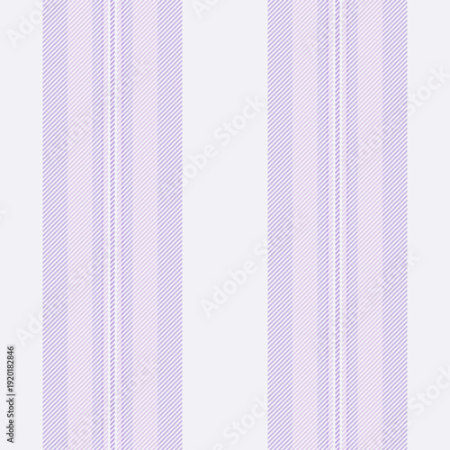 Direct background stripe textile, old-fashioned pattern vertical vector. Mix seamless lines texture fabric in light and white colors.