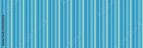 Conceptual stripe seamless texture, wealth pattern vector textile. Patterned lines vertical fabric background in cyan and light colors.