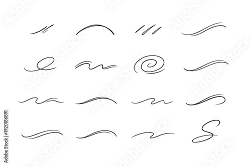 Path smooth image freehand soft mellow vector outline simple slow icon flowing