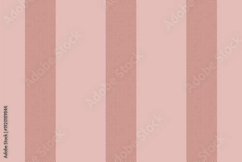 Palentines day lines textile vertical, pretty pattern seamless vector. Ait stripe background texture fabric in light and red colors.