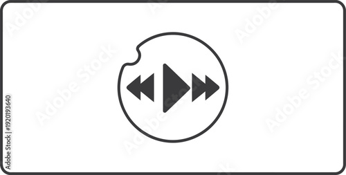 Media Playback Controls Icon