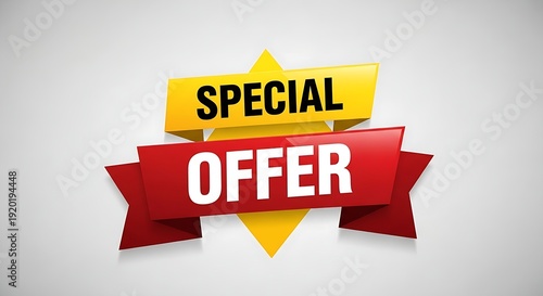 Captivating Special Offer Graphic for Marketing Campaigns and Sales
