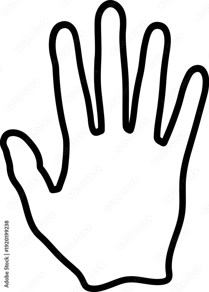 Obraz premium 손 바닥