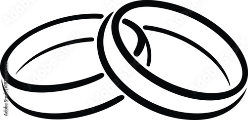 Wedding Rings Illustration