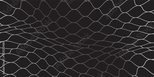 Mesh texture for fishing nets. Seamless pattern for sportswear or soccer goal, volleyball net, basketball hoop, hockey, athletics. Abstract net background for sports
