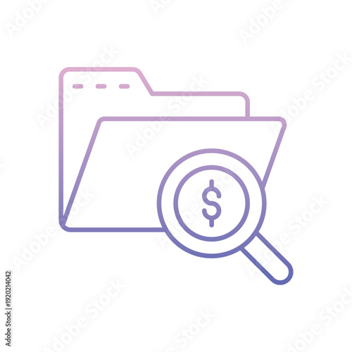 Bookkeeping  vector icon