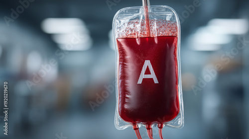 Blood Type A Donation Bag: ...