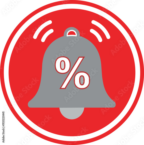Discount alert bell ringing loudly now