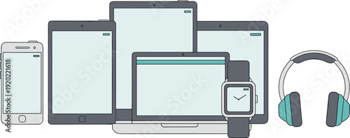 Modern devices for seamless connectivity and productivity