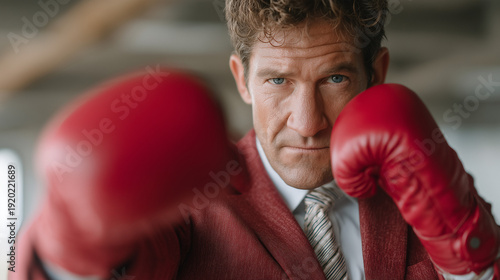 Boxer's Tenacity: A determi...