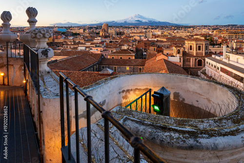 Walkway to Badia di Santa Agata dome