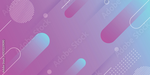 Abstract background with modern overlapping circle pattern design. Minimalist and futuristic design with dynamic striped decoration and trendy colors. VOL. 2