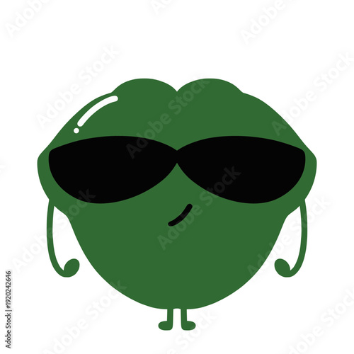 Confident Cartoon Character Emotion Illustration