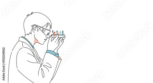 Man Praying with Hands Clasped Together.