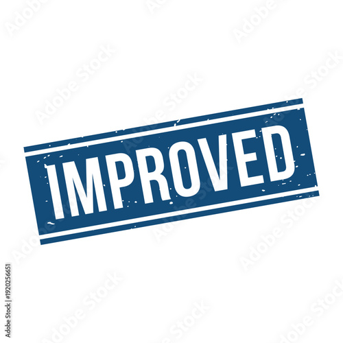 Improved Stamp, Improved Grunge Square Sign