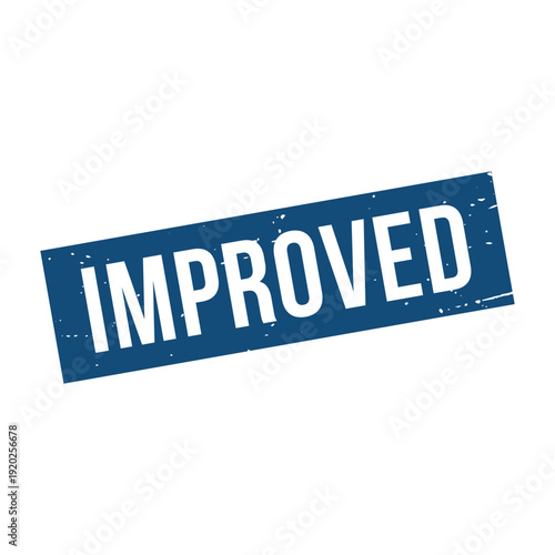 Improved Stamp, Improved Grunge Square Sign