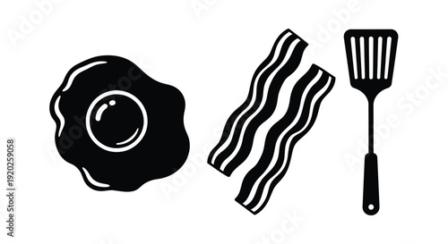 Intertwined hearts create a striking minimalist design silhouette